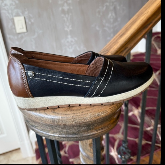 ROY ladies slip on leather loafers euro 37 US 6 1/2 very good condition - Picture 12 of 14